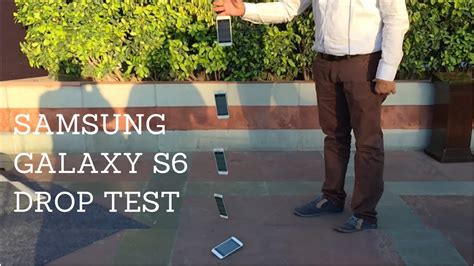 Samsung Galaxy S6 Drop Test & S6 Edge Scratch Test 